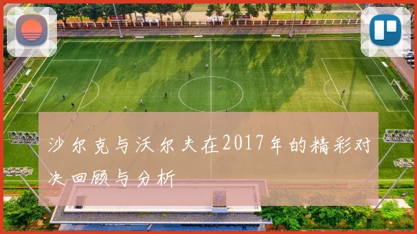 沙尔克与沃尔夫在2017年的精彩对决回顾与分析